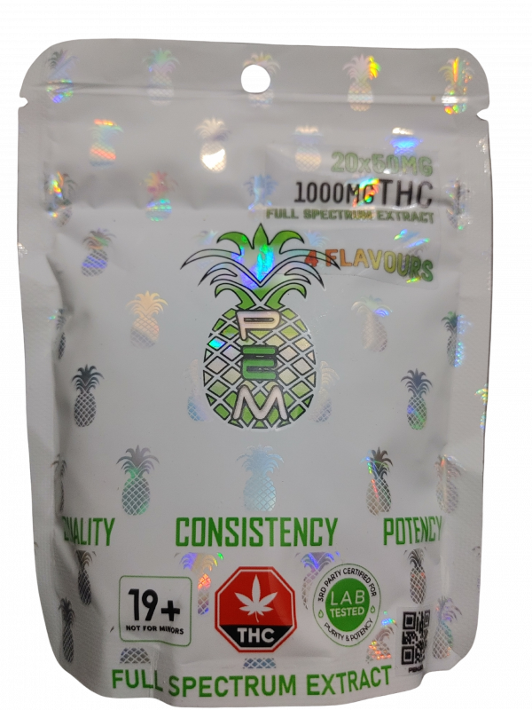 Full Spectrum Extract Edibles - 1000mg